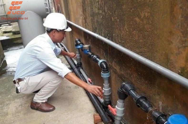 Bảo Dưỡng Hệ Thống đường ống Xử Lý Nước Thải