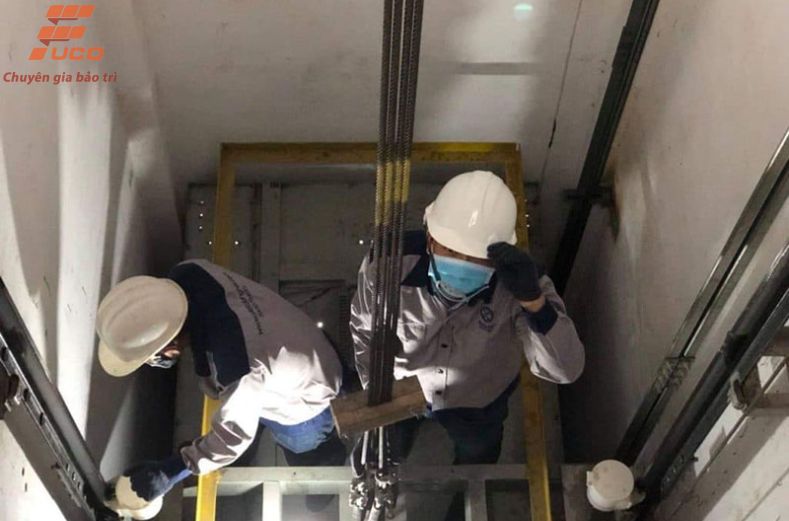 Các hạng mục bảo trì thang máy