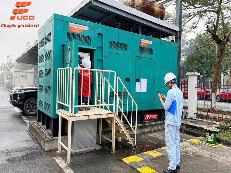 Khảo sát tình trạng máy phát điện công nghiệp