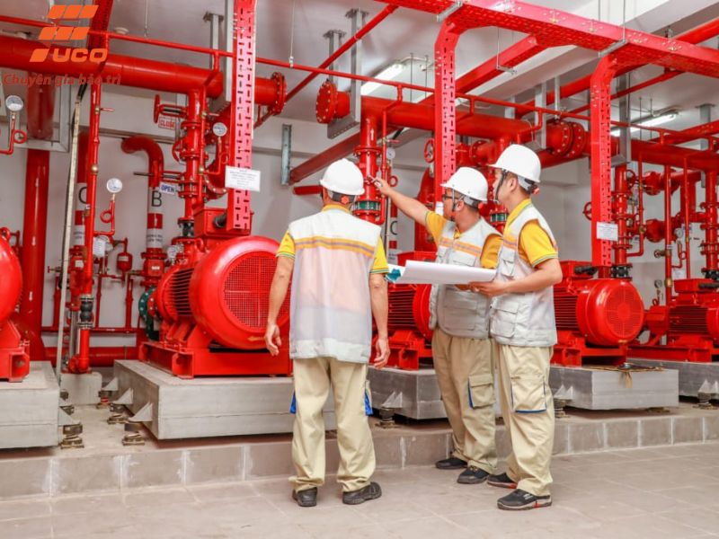 Chuẩn bị khi bảo dưỡng hệ thống PCCC