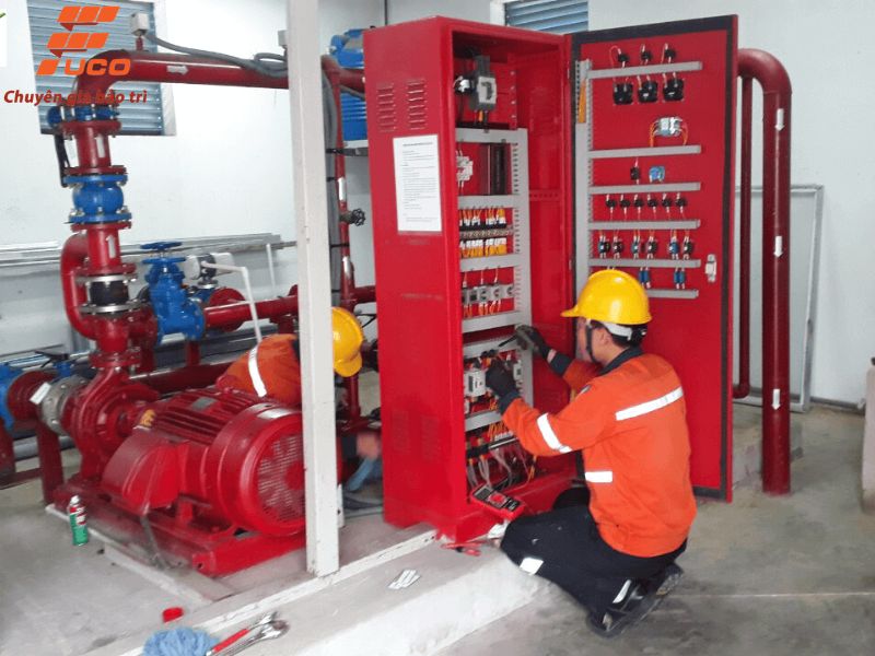 Cụm bơm chữa cháy và tủ điều khiển