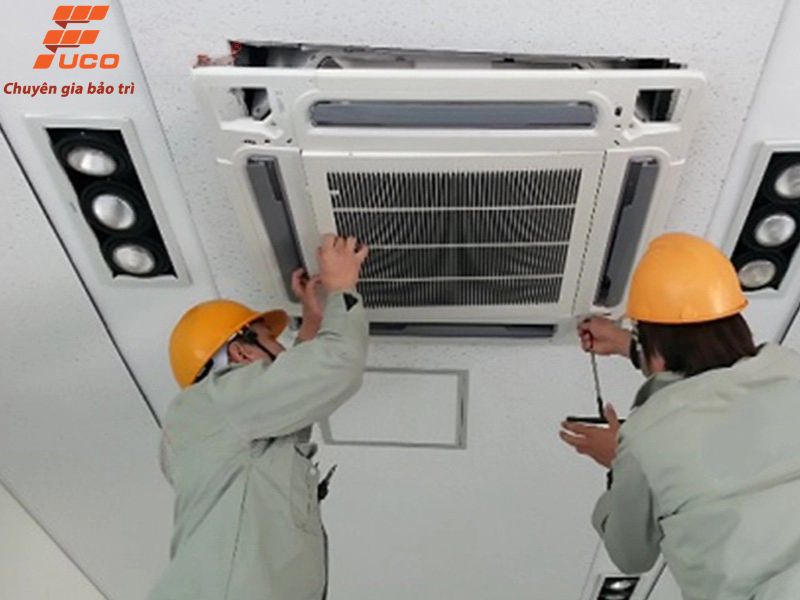 dịch vụ bảo trì máy lạnh công nghiệp tại Fuco