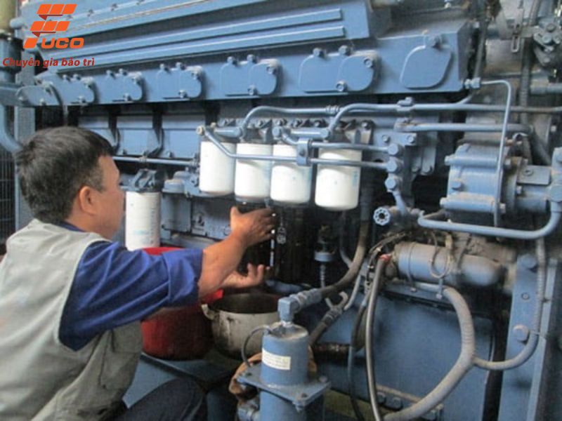 Hạng mục cần bảo trì trên máy phát điện công nghiệp